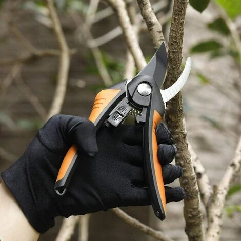 AOUGO Sécateur Professionnel Avec Lame En Acier SK-5 Et Mécanisme De Verrouillage Pour Tiges Et Fleurs. Bleu 5 AOUGO Sécateur Professionnel Avec Lame En Acier SK-5 Et Mécanisme De Verrouillage Pour Tiges Et Fleurs. Bleu – Image 3