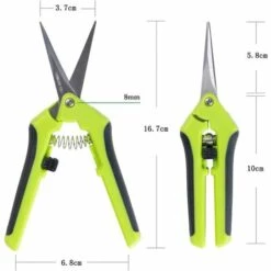 HIASDFLS Sécateurs De Jardinage Pour Bonsaïde De Haute Précision Ciseaux De Jardinage À La Main Avec Lames En Acier Inoxydable Pour Fleurs Et Plantes-3 Pcs -Outil de taillage Soldes 58678127 2