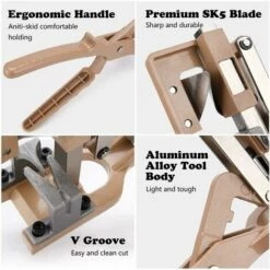 LTS FAFA Outils De Greffage Jardin Arbres Fruitiers Et Vignes Porte-greffes Et Scions Préservation Taux De Réussite Coupe 5-20 Mm De Diamètre Professionnel Grand Corps Entièrement En Métal Lame Tranchante 10 LTS FAFA Outils De Greffage Jardin Arbres Fruitiers Et Vignes Porte-greffes Et Scions Préservation Taux De Réussite Coupe 5-20 Mm De Diamètre Professionnel Grand Corps Entièrement En Métal Lame Tranchante -Outil de taillage Soldes 59153620 4