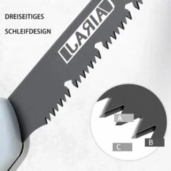 AIRAJ Scie D'élagage Scie Pliante Grande, La Longueur De La Lame SK5 Est De 250 Mm, Scie D'élagage Pliante, Scie De Jardin Avec Verrouillage De Sécurité, Utilisée Pour La Survie En Plein Air Et Le Jardinage, Scie À Bois, Scies D'élagage Professionnelles 9 AIRAJ Scie D'élagage Scie Pliante Grande, La Longueur De La Lame SK5 Est De 250 Mm, Scie D'élagage Pliante, Scie De Jardin Avec Verrouillage De Sécurité, Utilisée Pour La Survie En Plein Air Et Le Jardinage, Scie À Bois, Scies D'élagage Professionnelles -Outil de taillage Soldes 59869802 3