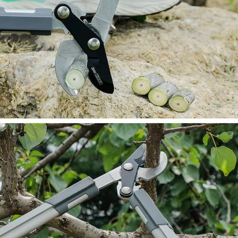 L'ensemble De Cisailles De Jardin AIRAJ Loppers Est Livré Avec Des Cisailles De Jardin De 50 Cm, Des Cisailles à Haies De 62 Cm, Des Cisailles De Jardin De 18 Cm, Des Lames Tranchantes SK5, Un Ensemble De Jardin Professionnel Pour Arbres Et Arbustes (ense 6 L'ensemble De Cisailles De Jardin AIRAJ Loppers Est Livré Avec Des Cisailles De Jardin De 50 Cm, Des Cisailles à Haies De 62 Cm, Des Cisailles De Jardin De 18 Cm, Des Lames Tranchantes SK5, Un Ensemble De Jardin Professionnel Pour Arbres Et Arbustes (ense – Image 4