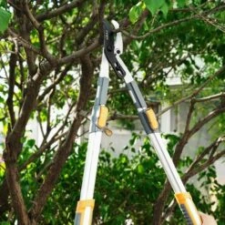 AIRAJ Ensemble De Cisailles à Haies, Coupe-haies Télescopiques De 84 Cm, Manuel De Cisailles à Haies De 61 Cm, Cisailles De Jardin Gratuites, Avec Lame Trempée, Pour La Conception De Jardin, Manuel De Cisailles à Haies De Jardin Professionnel -Outil de taillage Soldes 59869834 4