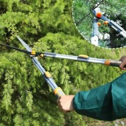 AIRAJ Taille-haie Télescopique 750-880 Mm, Taille-haie Léger Et économe En Main-d'œuvre, Outil De Coupe De Jardin Manuel, Adapté à La Maison, Au Jardin Et Au Verdissement, Taille-haie Professionnel à Long Manche -Outil de taillage Soldes 59869842 5