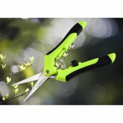 GRID COOL Sécateur De Jardin, Professionnel Ciseaux De Jardinage, Pointe Haute Secateur Précision, Sécateur Lame Droite Inoxydable, Main Pour Bonsaï (2 Pièces) -Outil de taillage Soldes 59927593 5