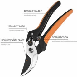 LUCKY-88 Sécateurs En Acier SK5, Cisailles à Branches Fruitières Cisailles à Branches Pour élagage D'arbres Fruitiers -Outil de taillage Soldes 60061857 3