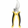 ELLE Sécateur, Sécateur Ciseaux Jardinage Cisailles À Fruits Cisailles Multifonctions Pour Branches D'Arbres Cisailles De Jardin Sécateur Manuel Forme Ergonomique, Tondeuses De Jardin(jaune + Noir) -Outil de taillage Soldes 60448949 1
