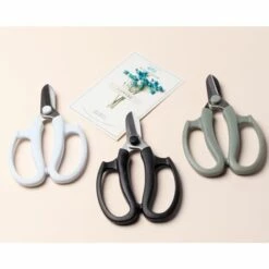 CATHERINE Ciseaux Floraux, Sécateur De Jardin En Acier De Qualité Supérieure Ciseaux À Feuilles De Fruits Floraux Pour Jardin, Arrangement De Fleurs, Ciseaux D'Élagage Bonsaï(noir) -Outil de taillage Soldes 60532358 5