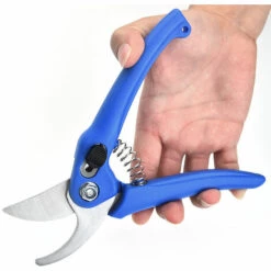 ELLE Cisailles à élaguer En Acier Inoxydable Ciseaux De Jardin Branches De Fleurs De Verger Ciseaux De Cueillette De Fruits Outils De Branche De Jardin Durable Traité(bleu) -Outil de taillage Soldes 60652854 3