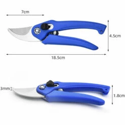 CATHERINE Cisailles à élaguer En Acier Inoxydable Ciseaux De Jardin Branches De Fleurs De Verger Ciseaux De Cueillette De Fruits Outils De Branche De Jardin Durable Traité(Violet) -Outil de taillage Soldes 60659696 2