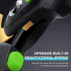 MEZHENG Sécateur, Principe De Coupe Bypass Professionnel Lame De Sécateur En Acier Inoxydable En Acier 46 Mm, Ouverture De Manche Variable à 2 Niveaux, Avec Manches En éponge Et Grille De Protection -Outil de taillage Soldes 61310131 5