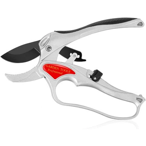 LYCXAMES Sécateur Jardin - Anti Glissement Poignees, Mécanisme De Déverrouillage, Sécateur Bypass, Revêtement Antiadhésif - Ciseaux De Jardin Sharp Hand Pruners 3 LYCXAMES Sécateur Jardin - Anti Glissement Poignees, Mécanisme De Déverrouillage, Sécateur Bypass, Revêtement Antiadhésif - Ciseaux De Jardin Sharp Hand Pruners