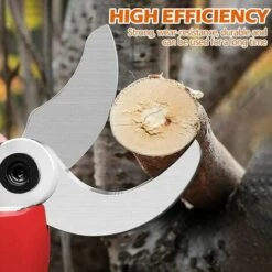 2.5 Lame Supérieure 2 Pièces Sécateurs électriques Sans Fil Pour Sécateurs électriques Lames De Rechange Pour Professionnel Alimenté Par Batterie,HANBING -Outil de taillage Soldes 63785268 5