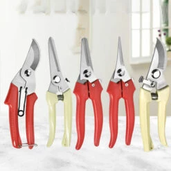 JUNJUN-Sécateur - Sécateur De Jardin à Une Main Haute Performance Blanc Droit 9 JUNJUN-Sécateur - Sécateur De Jardin à Une Main Haute Performance Blanc Droit -Outil de taillage Soldes 63802453 3