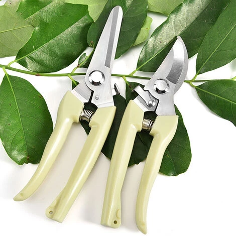 JUNJUN-Sécateur - Sécateur De Jardin à Une Main Haute Performance Blanc Droit 7 JUNJUN-Sécateur - Sécateur De Jardin à Une Main Haute Performance Blanc Droit – Image 5