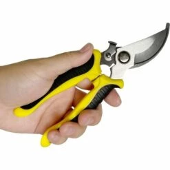 PERLE RARE Sécateur, Cisailles Antidérapantes Avec Poignée De Verrouillage Cisailles à Branches De Fleurs De Jardin De Réparation Professionnelle, Cisailles à Branches Multifonctionnelles(Jaune) 10 PERLE RARE Sécateur, Cisailles Antidérapantes Avec Poignée De Verrouillage Cisailles à Branches De Fleurs De Jardin De Réparation Professionnelle, Cisailles à Branches Multifonctionnelles(Jaune) -Outil de taillage Soldes 63959533 4