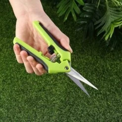 LTS FAFA 2 Pièces Sécateur Petit Sécateur Fleuriste Cisaille Acier Inoxydable Plastique -Outil de taillage Soldes 64034015 3