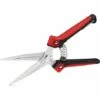 MEZHENG Ciseaux Jardin, Acier Carbone Ciseaux Multi-Usages Main Émondeuse Pruner Pour Jardin Récolte De Fruits Et Légumes, Cisailles Jardin, Noir Rouge -Outil de taillage Soldes 64119288 1