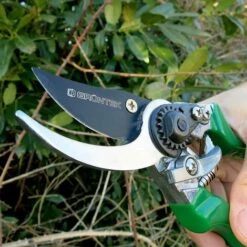 MEZHENG Sécateur De Jardin Faucon Lame Franche Acier Japonais Et Teflon. Ciseaux à Fleurs Coupe Bypass Bois Sec Et Vert 215 Mm -Outil de taillage Soldes 64159500 5