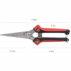 HAZEL Sécateur Ciseaux Micro-Tip De Jardinage à Fleurs Durable Des Outils 180mm En Acier Inoxydable De Bonsa?s D'élagage D'arbres Fruitiers -Outil de taillage Soldes 64196959 3