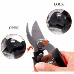 LTS FAFA Sécateur à Trois Lames Bypass Rose Sécateur Plantes De Jardin Cisailles à Fleurs -Outil de taillage Soldes 64495642 5