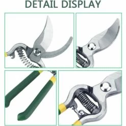 LLOVE Cadeau De Cisailles D'élagage Cisailles De Jardinage, Robuste Bonsaï Jardinage Cisaille D'élagage Ciseaux De Jardin Sécateur Outils De Greffe -Outil de taillage Soldes 64871628 5