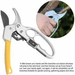 BENOBBY KIDS Jardin Elagage Cisaillement Élevé En Acier Ciseaux Jardinage Plante Direction Ciseaux Sécateur Outils Trimmer -Outil de taillage Soldes 64873584 5