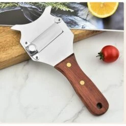 BDD 1 Paquet De Couteau à Trancher Au Chocolat Noir En Acier Inoxydable 304 Râpe Multifonctionnelle à Fromage Végétal Pour La Cuisson De La Cuisine -Outil de taillage Soldes 65374515 3