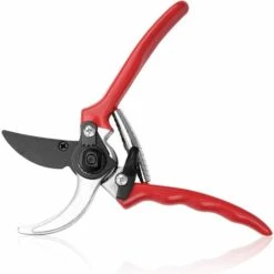 OSQI Anvil Pruner Lames En Acier De Haute Qualité, Poignées Ergonomiques, Cisailles De Jardin Professionnelles Pour Arbres Et Branches, Sécateurs D'arbres