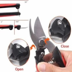 OSQI Sécateurs Et Ciseaux De Jardinage Professionnels Outils De Jardinage Branches De Plantes Fruitières D'arbres Fleurs -Outil de taillage Soldes 65501221 4