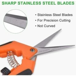 HELLO KITTY BAIN Lot De 3 Sécateurs, Cisailles De Jardinage à Main Avec Lames Droites De Précision En Acier Inoxydable -Outil de taillage Soldes 65627061 3