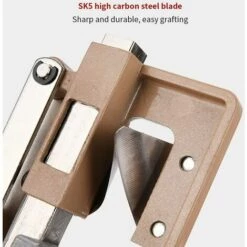 EINEMGELD Pince A Greffer Outil De Greffe Plante Sécateurs Couteau De Jardin Pour Sécateur Ciseaux De Jardin Vines Fruit Anti-Slip Poignée Branching Élagage -Outil de taillage Soldes 65896680 3