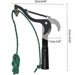 ZHUOXUAN Haute Altitude Sécateur Émondeuse Branches De Coupe Pointue Jardin Ciseaux Cueillir Les Fruits Outil Avec Corde Poulie Cisaillement -Outil de taillage Soldes 66356591 2